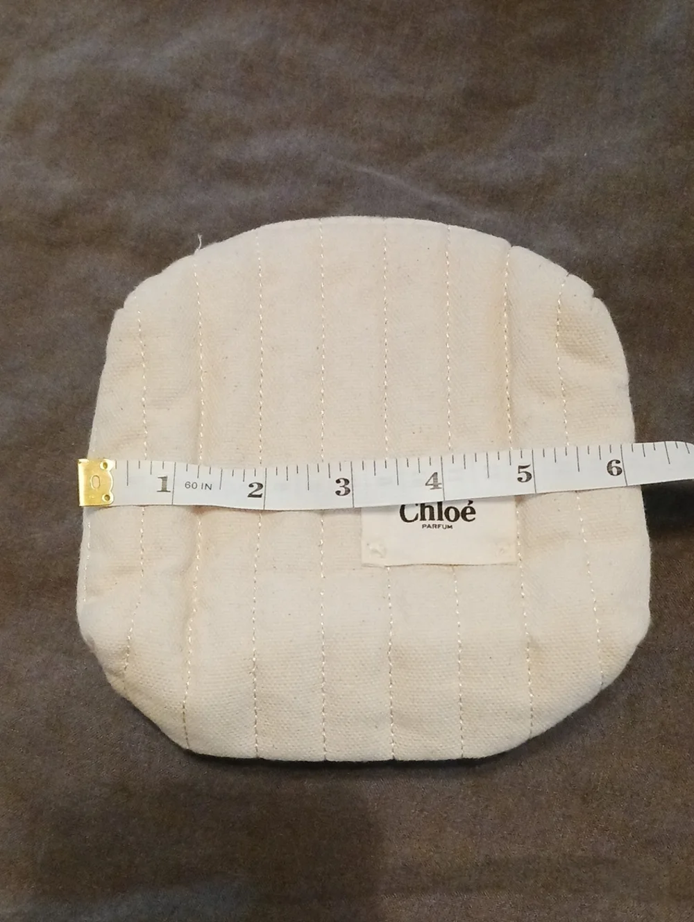 Chloe Parfum Quilted Cosmetics Bag